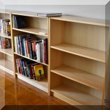 F53. Books shelves. (More available. Must be picked up at the end of the sale.) 
